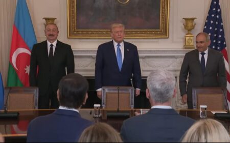 توافق ارمنستان و آذربایجان در کاخ سفید توازن قدرت در قفقاز را به هم زد