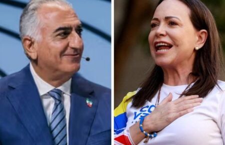 ویدیوی شوکهکننده: ماریا کورینا درباره شاهزاده رضا پهلوی چه فاش کرد؟ ویدیوی شوکهکننده: ماریا کورینا درباره شاهزاده رضا پهلوی چه فاش کرد؟