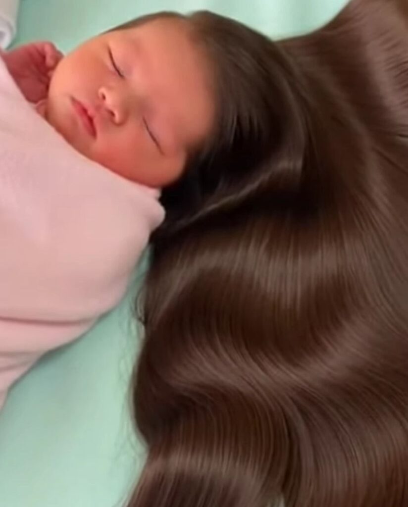 پشت پرده: موی این دخترک از کجا آمده است؟