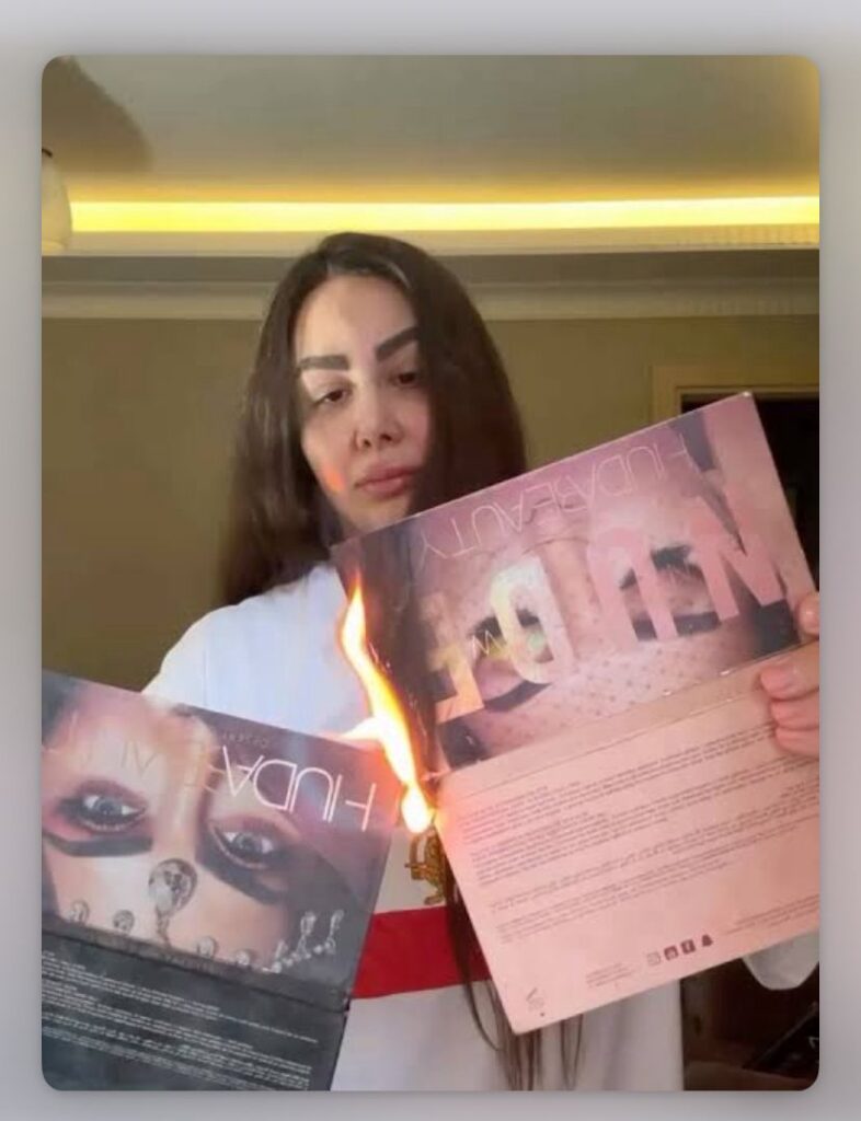 چرا نام Huda Beauty وارد اعتراضات ایرانیان شد؟