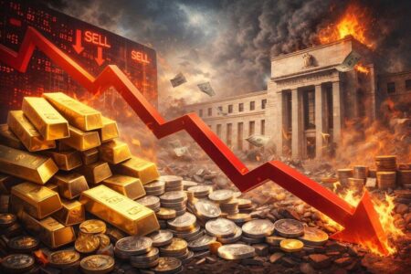 سقوط طلا ادامه دارد؟ بازار چه چیزی را پیش‌بینی می‌کند