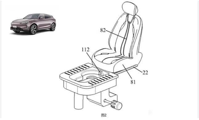 توالت خودرو؛ اختراع جدید ماشین چگونه کار می‌کند؟