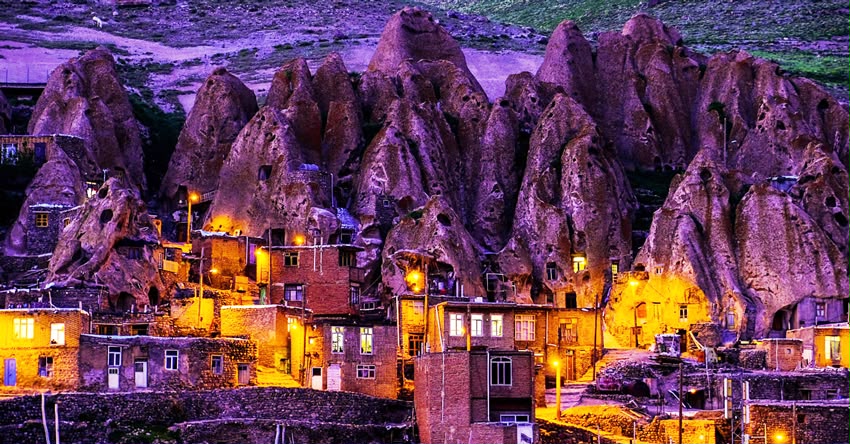 روستای کندوان؛ مردم داخل سنگ زندگی می‌کنند؟
