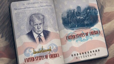 گذرنامه پسر ترامپ با عکس بابا؟! گذرنامه پسر ترامپ با عکس بابا؟!