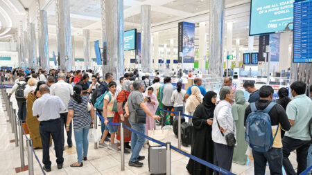 فرودگاه دبی در آشوب!